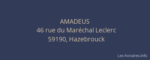 AMADEUS