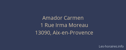Amador Carmen