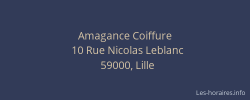 Amagance Coiffure