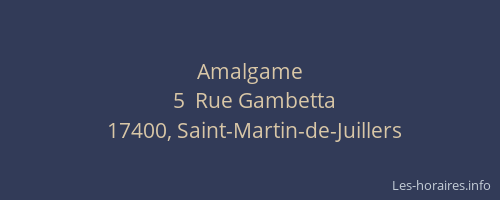 Amalgame