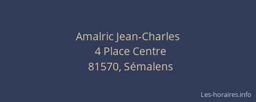 Amalric Jean-Charles