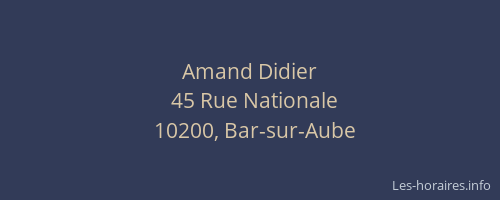 Amand Didier