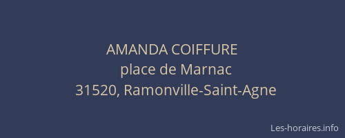 AMANDA COIFFURE