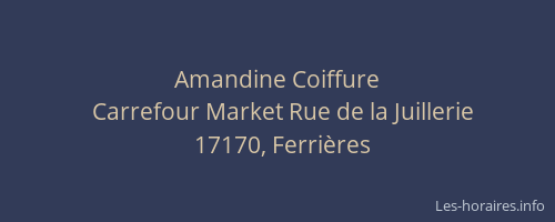Amandine Coiffure