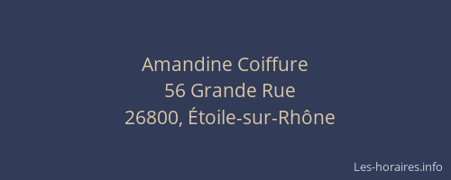 Amandine Coiffure