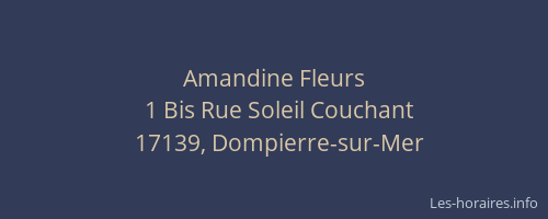 Amandine Fleurs