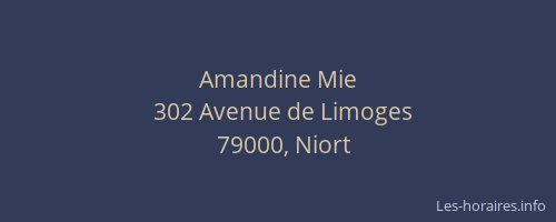 Amandine Mie