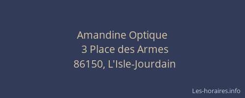 Amandine Optique
