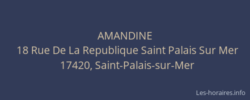 AMANDINE