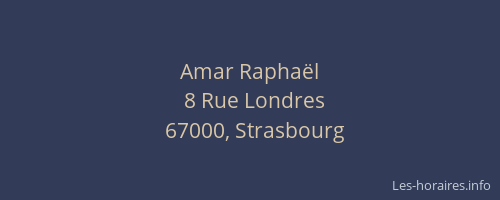 Amar Raphaël