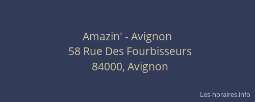 Amazin' - Avignon
