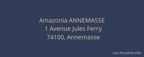Amazonia ANNEMASSE