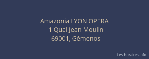 Amazonia LYON OPERA