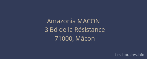 Amazonia MACON