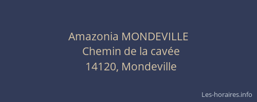 Amazonia MONDEVILLE