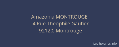Amazonia MONTROUGE