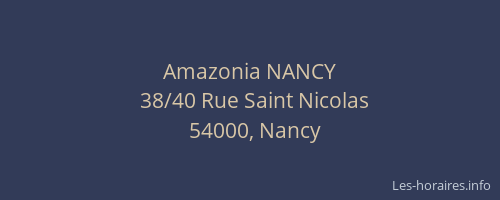 Amazonia NANCY