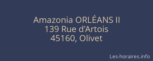 Amazonia ORLÉANS II