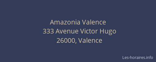 Amazonia Valence