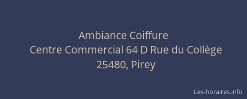 Ambiance Coiffure