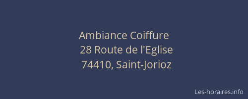 Ambiance Coiffure