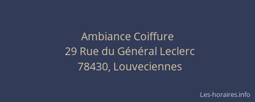 Ambiance Coiffure