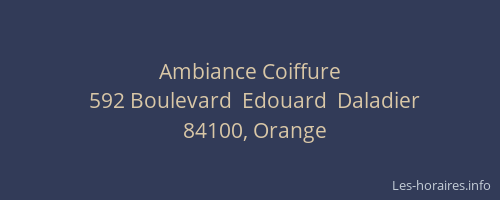 Ambiance Coiffure