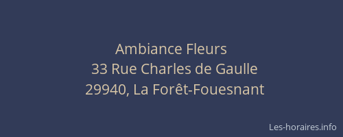 Ambiance Fleurs