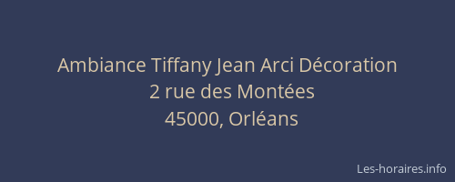 Ambiance Tiffany Jean Arci Décoration