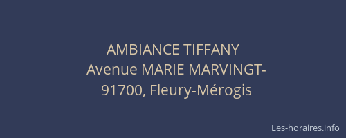 AMBIANCE TIFFANY