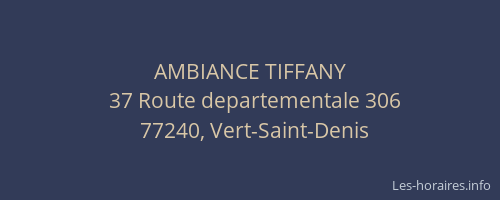 AMBIANCE TIFFANY