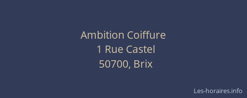 Ambition Coiffure