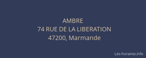 AMBRE
