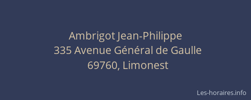 Ambrigot Jean-Philippe