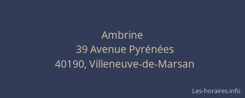 Ambrine