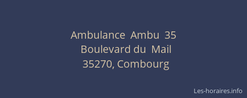 Ambulance  Ambu  35