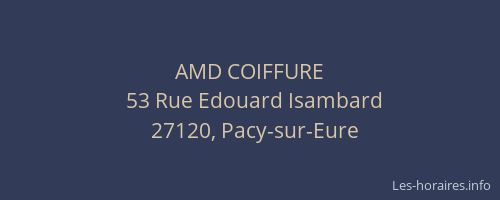 AMD COIFFURE