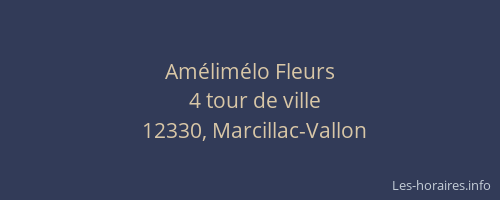 Am&eacute;lim&eacute;lo Fleurs