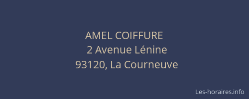 AMEL COIFFURE