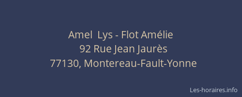 Amel  Lys - Flot Amélie