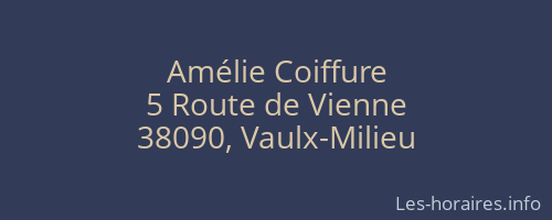 Amélie Coiffure