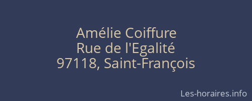 Amélie Coiffure