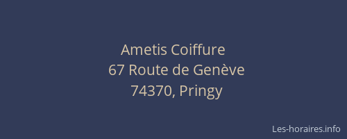 Ametis Coiffure