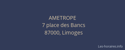 AMETROPE