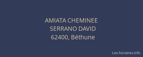 AMIATA CHEMINEE