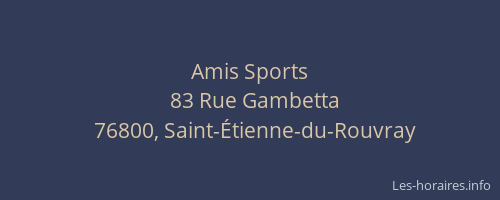 Amis Sports