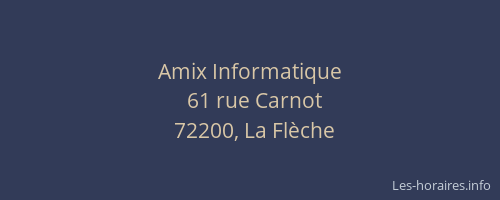 Amix Informatique