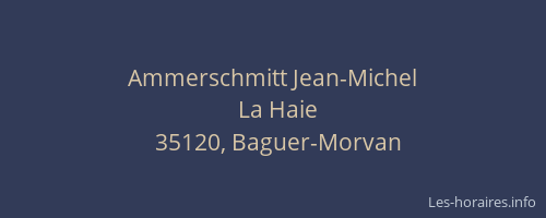 Ammerschmitt Jean-Michel