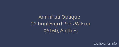 Ammirati Optique