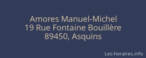 Amores Manuel-Michel